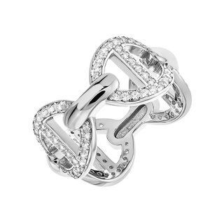 Кольцо серебряное фантазия с россыпью Silver Style 16.5 р. (D4019A0330 R14 sku:2300101088623) D4019A0330 R14 фото