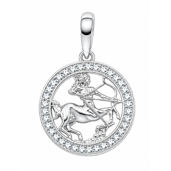 Подвес серебряный Зодиак с фианитами Silver Style (43081.10 sku:2300104364830) 43081.10 фото