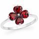 Кольцо серебряное фантазия с фианитами Silver Style 17.5 р. (119136.55 sku:2300104155339) 119136.55 фото 1