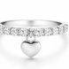 Кольцо серебряное фантазия с фианитами Silver Style 17.5 р. (11931.25 sku:2300104310158) 11931.25 фото 2