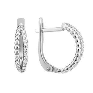 Серьги серебряные фантазия с россыпью Silver Style (20761.12 sku:2300104198701) 20761.12 фото