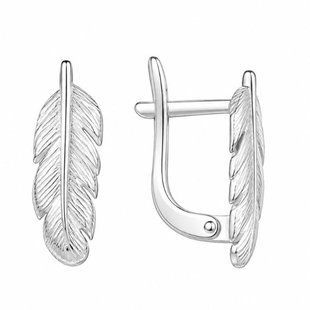 Серьги серебряные фантазия без камней Silver Style (25640.00 sku:2300104343477) 25640.00 фото