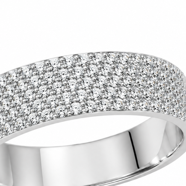 Каблучка срібна доріжка з фіанітами Silver Style 20 р. (11111.10 sku:2300102795179) 11111.10 фото