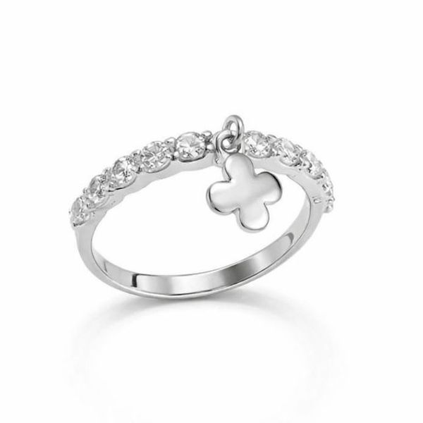 Кольцо серебряное фантазия с фианитами Silver Style 17 р. (11941.25 sku:2300104264475) 11941.25 фото
