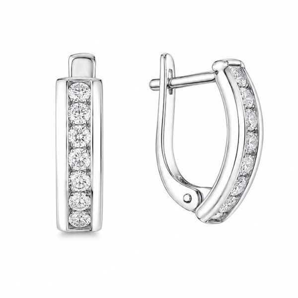 Серьги серебряные дорожка с фианитами Silver Style (20511.22 sku:2300104232276) 20511.22 фото