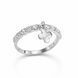 Кольцо серебряное фантазия с фианитами Silver Style 17 р. (11941.25 sku:2300104264475) 11941.25 фото 3