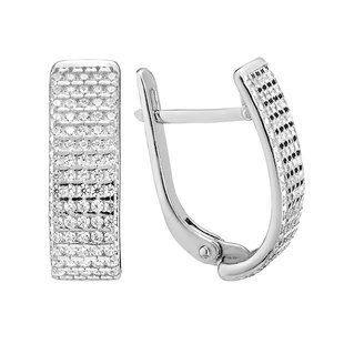 Серьги серебряные дорожка с фианитами Silver Style (21241.10 sku:2300104296445) 21241.10 фото