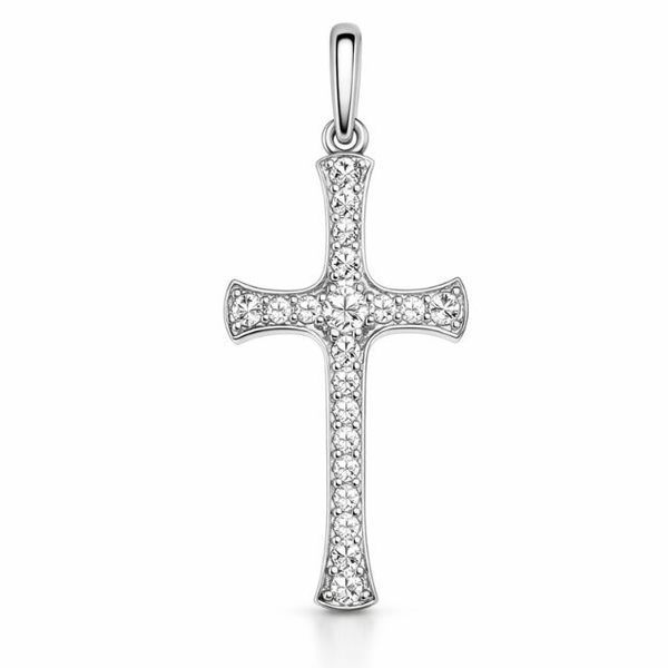 Подвес серебряный фантазия с фианитами Silver Style (41231.25 sku:2300102713081) 41231.25 фото