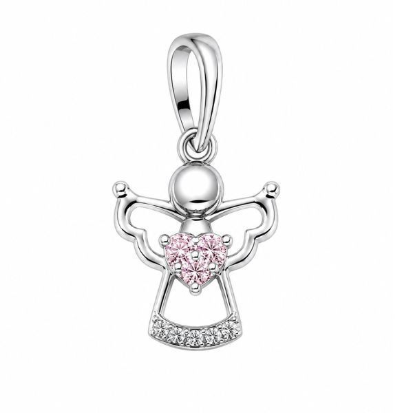 Подвес серебряный Ангел с фианитом Silver Style (412212.15 sku:2300103750948) 412212.15 фото