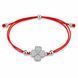 Браслет на нити шамбола Клевер Silver Style 15-20 р. (80191.120 sku:2300104269104) 80191.120 фото 2