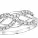Кольцо серебряное фантазия с фианитами Silver Style 17.5 р. (10801.12 sku:2300103684199) 10801.12 фото 3