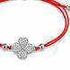 Браслет на нити шамбола Клевер Silver Style 15-20 р. (80191.120 sku:2300104269104) 80191.120 фото 3