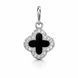 Подвес серебряный Клевер с эмалью Silver Style (418221.12 sku:2300104256449) 418221.12 фото 2