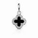 Подвес серебряный Клевер с эмалью Silver Style (418221.12 sku:2300104256449) 418221.12 фото 1