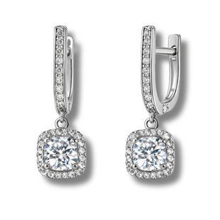 Серьги серебряные Фантазия с фианитами Silver Style (22041.60 sku:2300103824250) 22041.60 фото