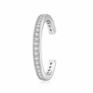 Серьга--кафф серебряная фантазия с фианитами Silver Style (25681.09 sku:2300104364113) 25681.09 фото