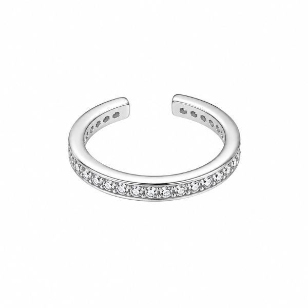 Серьга--кафф серебряная фантазия с фианитами Silver Style (25681.09 sku:2300104364113) 25681.09 фото