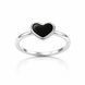 Каблучка срібна Серце з емаллю Silver Style 17 р. (111721.00 sku:2300103427833) 111721.00 фото 2