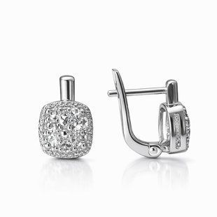 Серьги серебряные Фантазия с фианитами Silver Style (24641.20 sku:2300104017675) 24641.20 фото