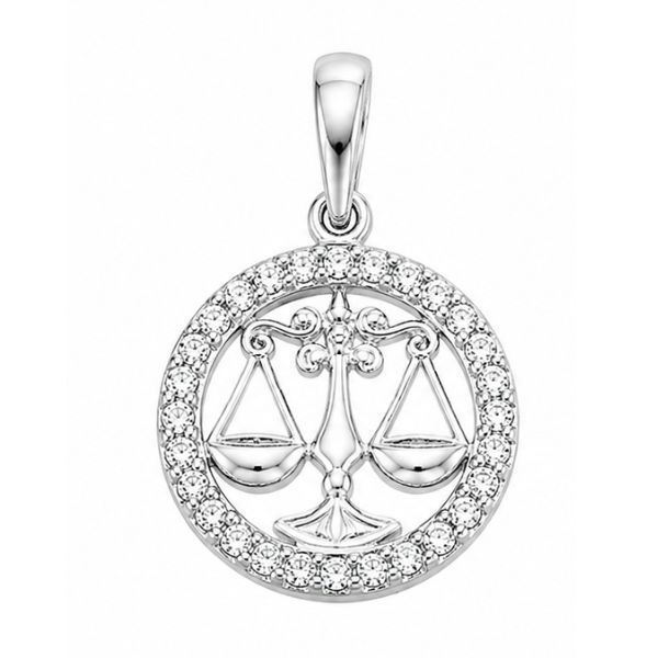 Підвіска срібна Зодіак з фіанітами Silver Style (43111.10 sku:2300104358617) 43111.10 фото