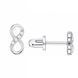 Сережки-пусети (гвоздики) срібні з фіанітами Silver Style (32961.10 sku:2300104189785) 32961.10 фото 2