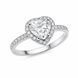 Кольцо серебряное фантазия с фианитами Silver Style 17.5 р. (11981.66 sku:2300104308384) 11981.66 фото 1