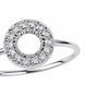 Кольцо серебряное фантазия с фианитами Silver Style 15 р. (11431.10 sku:2300103963348) 11431.10 фото 2