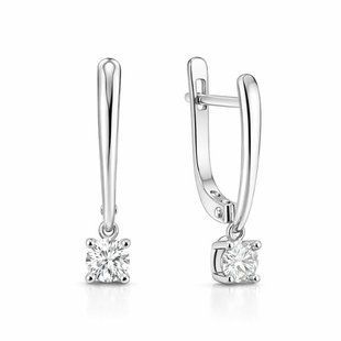 Серьги серебряные с фианитами Silver Style (23031.40 sku:2300104275181) 23031.40 фото
