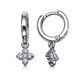Серьги-кольца (конго) серебряные с фианитами Silver Style (25171.17 sku:2300103957293) 25171.17 фото 2