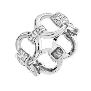 Кольцо серебряное фантазия с россыпью Silver Style 16 р. (D4019A0331 R14 sku:2300101088012) D4019A0331 R14 фото