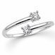 Каблучка срібна фантазія з фіанітами Silver Style 17 р. (11671.30 sku:2300103899234) 11671.30 фото 1