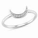 Кольцо серебряное Лунница с фианитами Silver Style 17.5 р. (11411.10 sku:2300104066994) 11411.10 фото 1