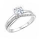 Каблучка срібна з фіанітами Silver Style 16 р. (10631.50 sku:2300103268542) 10631.50 фото 2