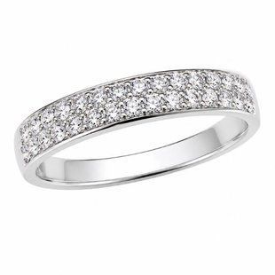 Кольцо серебряное дорожка с фианитами Silver Style 16 р. (10101.15 sku:2300103025824) 10101.15 фото