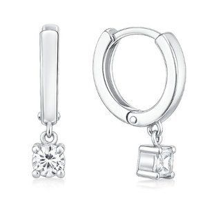 Сережки срібні з фіанітами Silver Style (21221.40 sku:2300103693191) 21221.40 фото