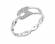 Каблучка срібна фантазія з фіанітами Silver Style 17 р. (11471.10 sku:2300103935413) 11471.10 фото 2