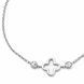Браслет срібний Конюшина з фіанітами Silver Style 16-20 р. (80591.30 sku:2300104062750) 80591.30 фото 3
