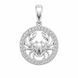 Подвес серебряный Зодиак с фианитами Silver Style (43141.10 sku:2300104371807) 43141.10 фото 1