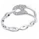 Каблучка срібна фантазія з фіанітами Silver Style 17 р. (11471.10 sku:2300103935413) 11471.10 фото 1