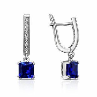 Серьги серебряные Фантазия с фианитами Silver Style (24935.55 sku:2300103945504) 24935.55 фото