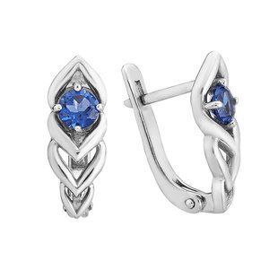 Серьги серебряные с фианитами Silver Style (20455.40 sku:2300104263911) 20455.40 фото