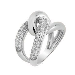 Кольцо серебряное фантазия с россыпью Silver Style 16 р. (D4159A0001 R14 sku:2300101124949) D4159A0001 R14 фото