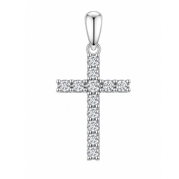 Крестик серебряный с фианитами Silver Style (41591.30 sku:2300104157357) 41591.30 фото