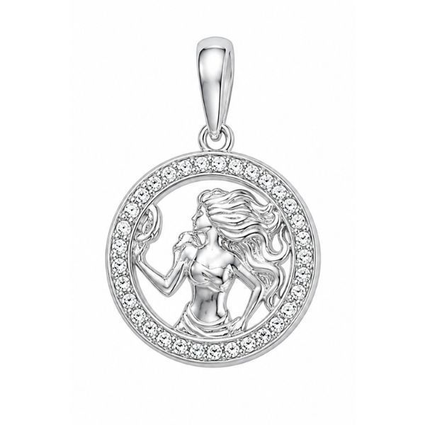 Підвіска срібна Зодіак з фіанітами Silver Style (43161.10 sku:2300104369965) 43161.10 фото