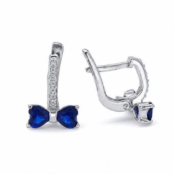 Серьги серебряные Фантазия с фианитами Silver Style (24475.44 sku:2300104293086) 24475.44 фото