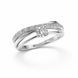 Кольцо серебряное фантазия с фианитами Silver Style 19 р. (10611.40 sku:2300102640554) 10611.40 фото 2