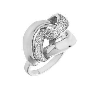 Кольцо серебряное фантазия с россыпью Silver Style 16.5 р. (D4159A0012 R14 sku:2300101121610) D4159A0012 R14 фото