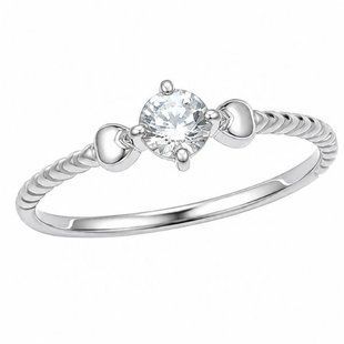 Кольцо серебряное с фианитом Silver Style 17 р. (11751.25 sku:2300103932665) 11751.25 фото
