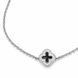 Браслет серебряный Клевер с эмалью Silver Style 16-20 р. (812921.10 sku:2300104208134) 812921.10 фото 3