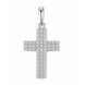 Хрестик срібний з фіанітами Silver Style (41671.12 sku:2300103147250) 41671.12 фото 2